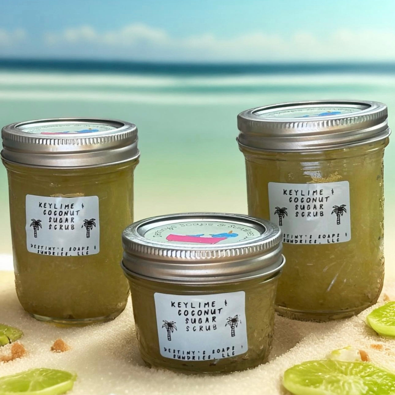 Key Lime Coconut Sugar Scrub