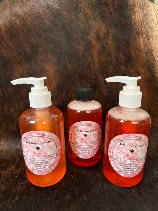 Rose Liquid Hand/Body Wash